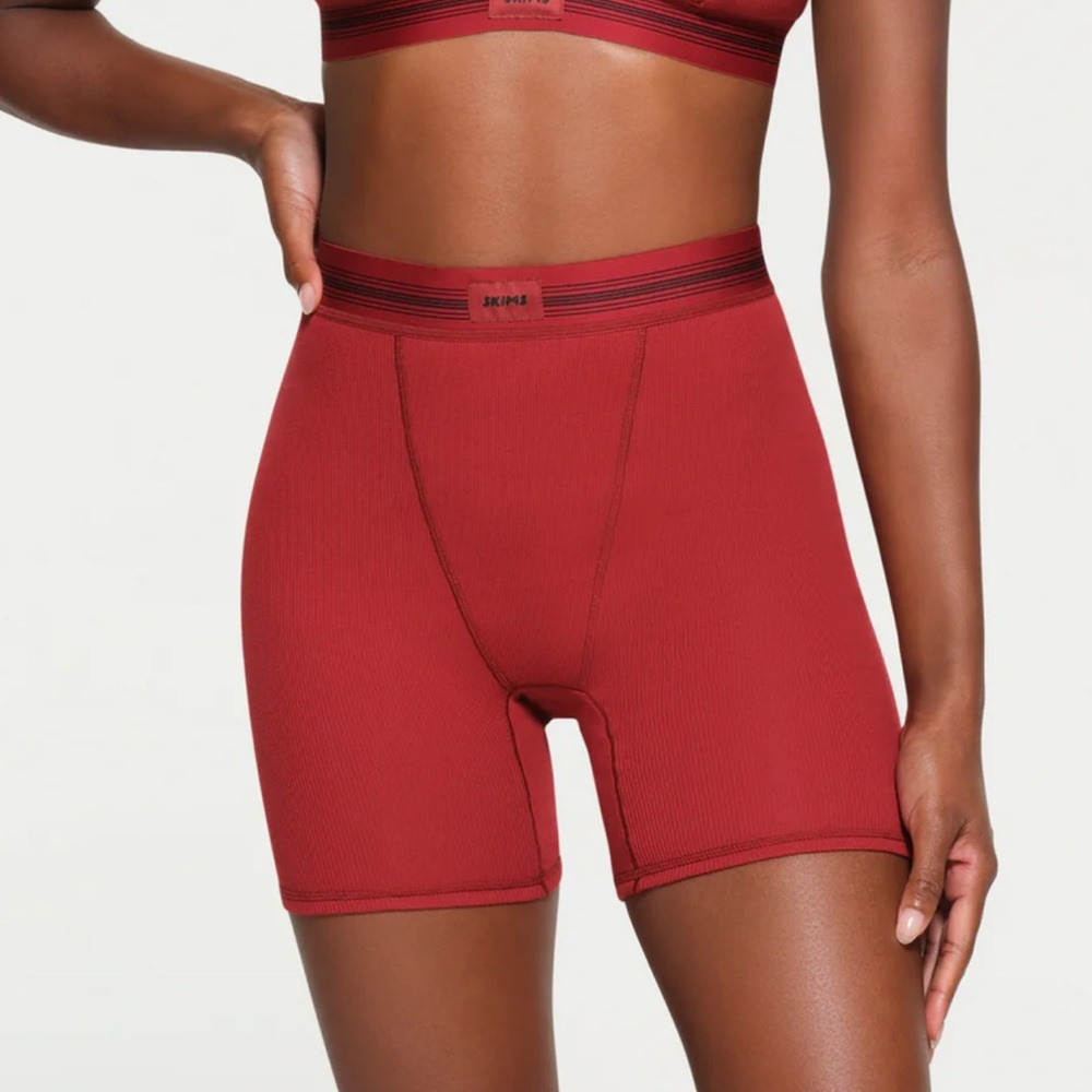 Skims Cotton Rib Boxer & Tank